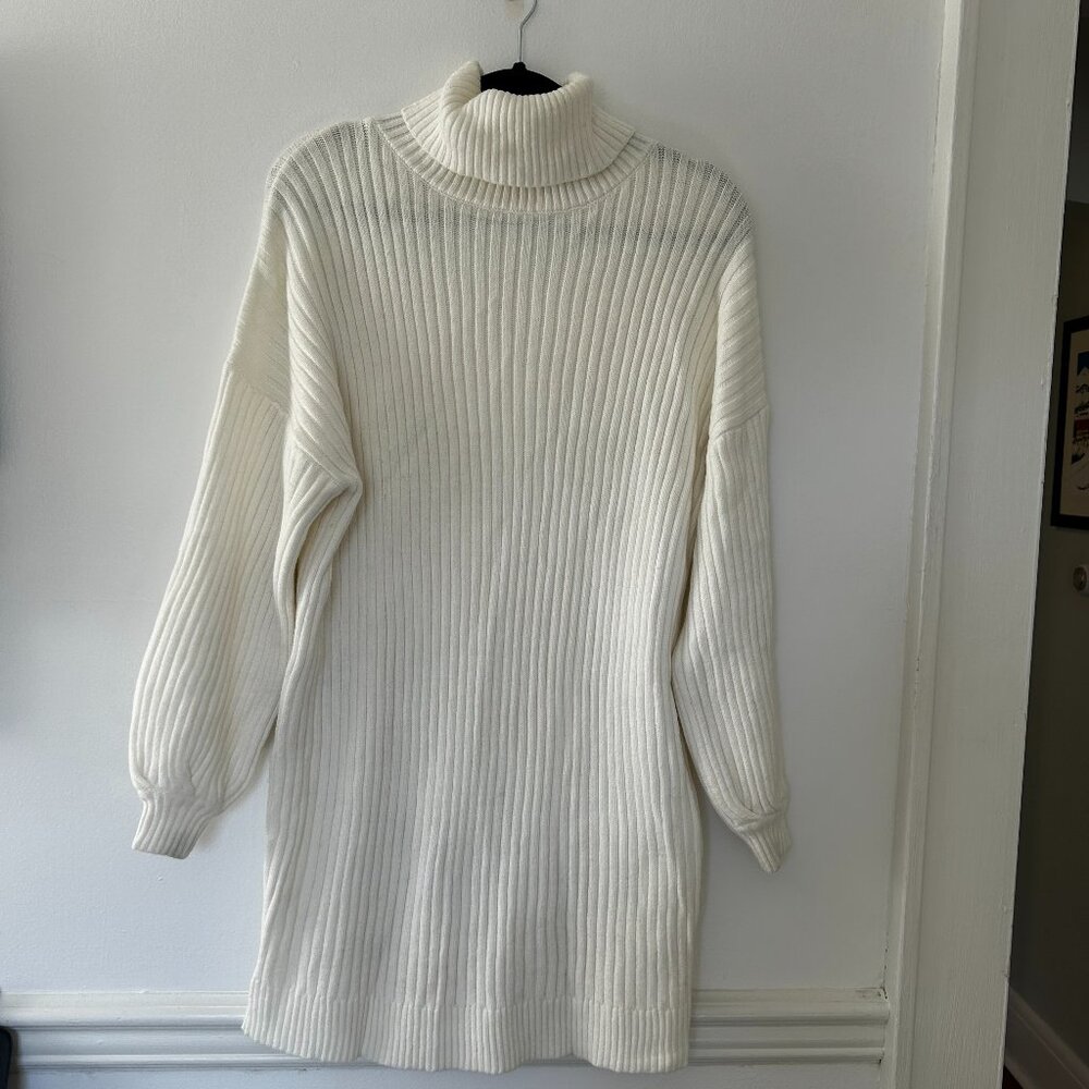 White Sweater Dress